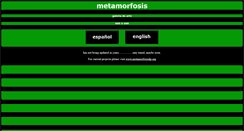 Desktop Screenshot of metamorfosis.com