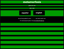 Tablet Screenshot of metamorfosis.com